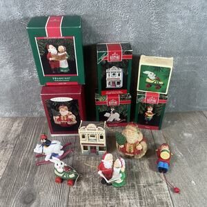 Hallmark Keepsake Ornaments Lot of 6 -- Mixed Lot Rabbit